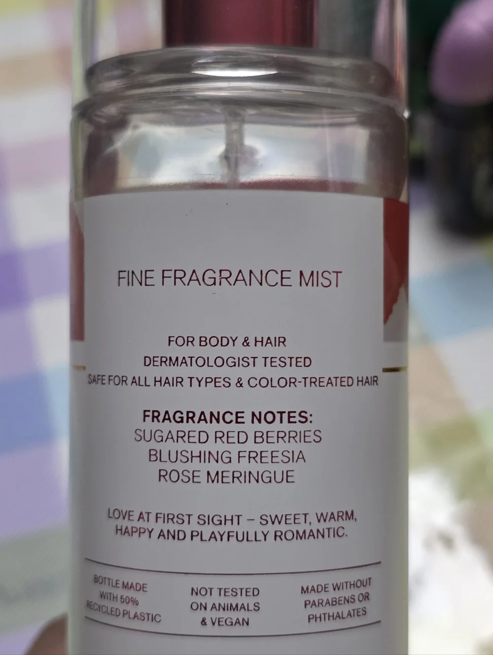 Bath & Body Works Gingham Love Fine Fragrance Mist & Body Wash Set NEW